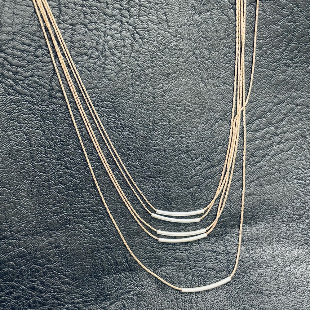 Multi layer Necklace - Picture 2 of 5